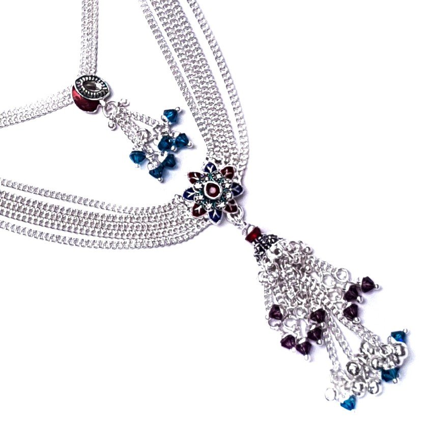 2 clips fancy silver juda mga - jus0063
