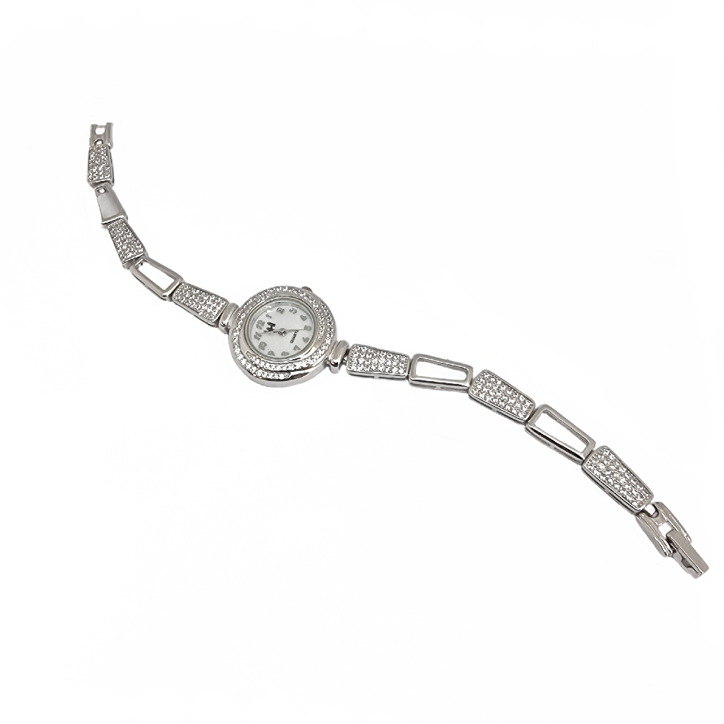 Diamond Watch In 925 Sterling Silver MGA - WCS0007