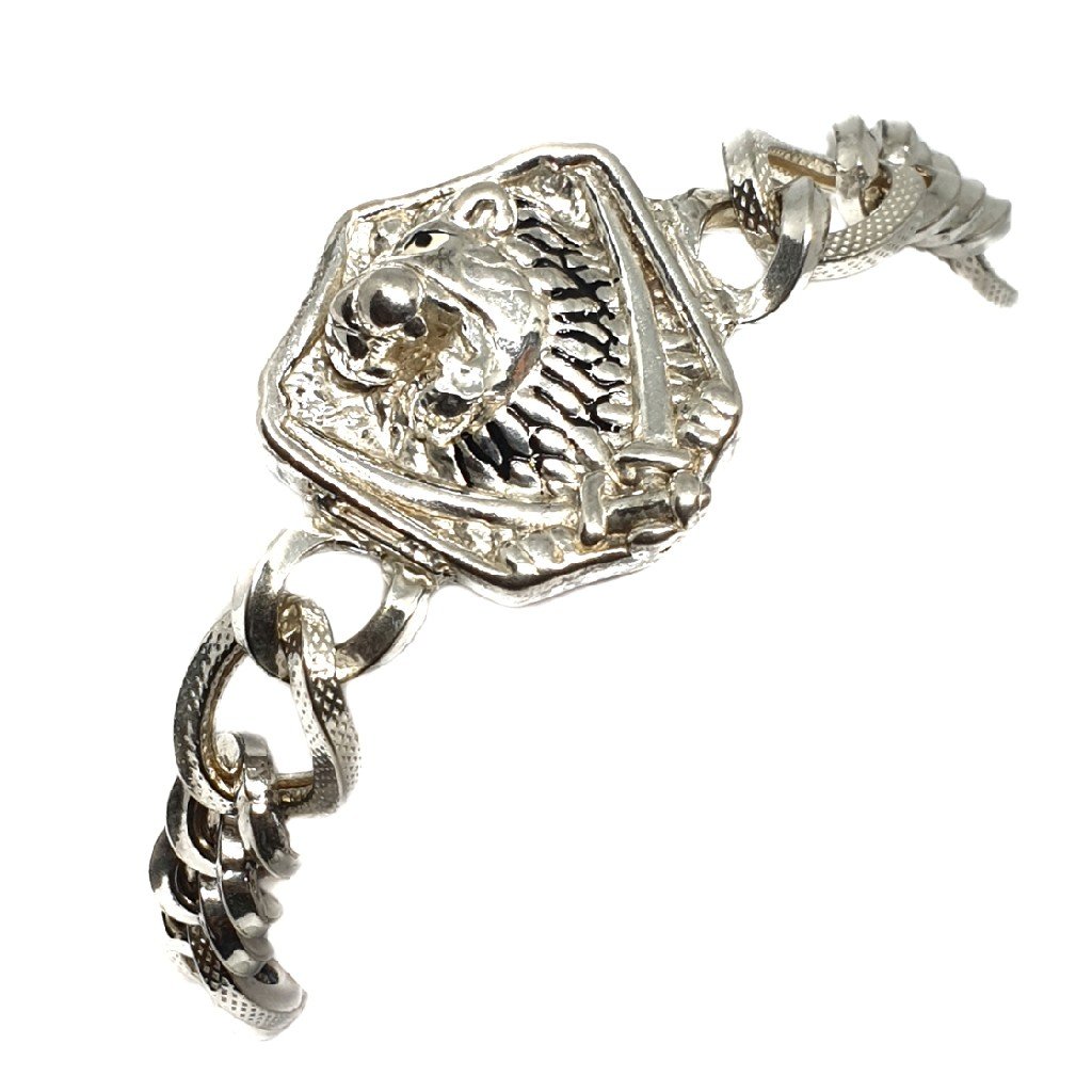 925 Sterling Silver Lion Lucky MGA - BRS0111
