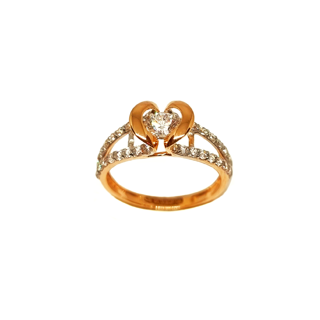 18K Rose Gold Movable Designer Ring MGA - LRG1193