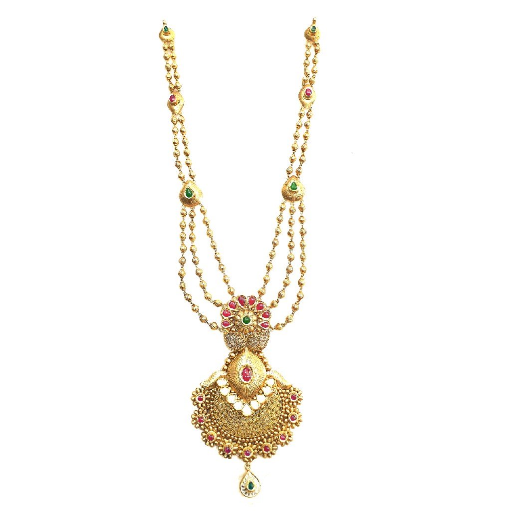 22k Gold Antique Designer Necklace...