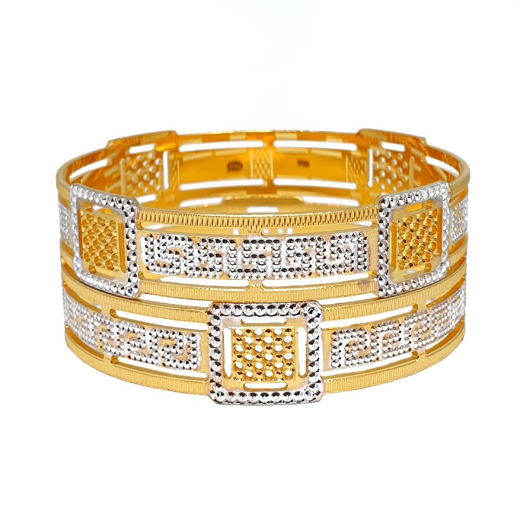 1 Gram Gold Forming Designer Bangle...