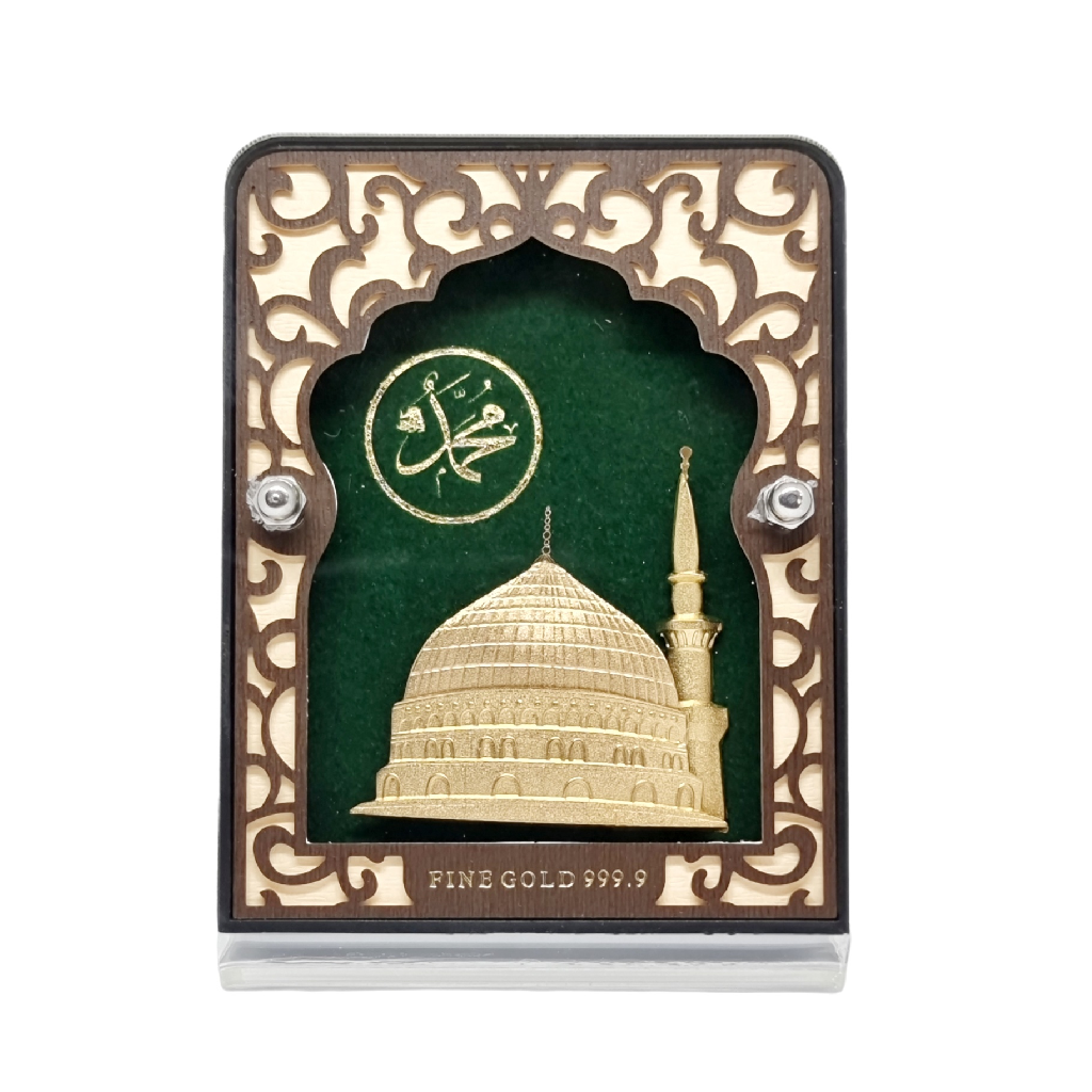 Madina Sharif In 24 Carat Gold Plat...