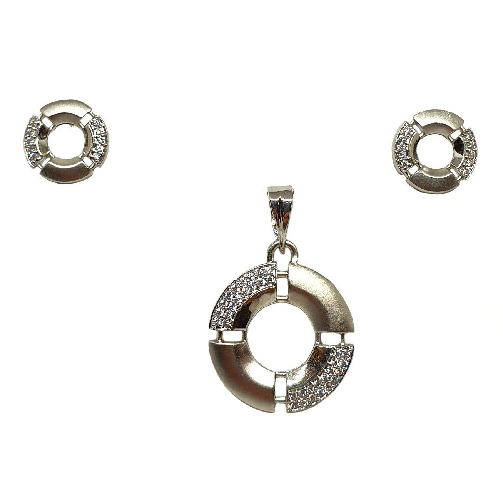 925 Sterling Silver Round Shaped Mo...