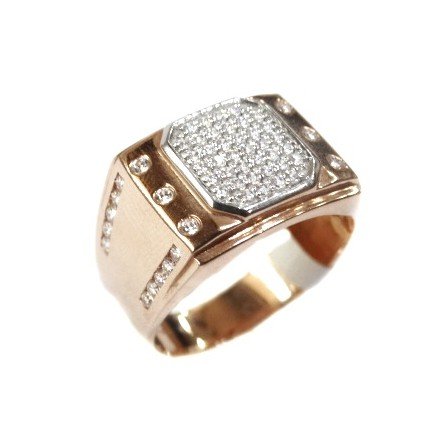 18k rose gold ring mga - rgr005