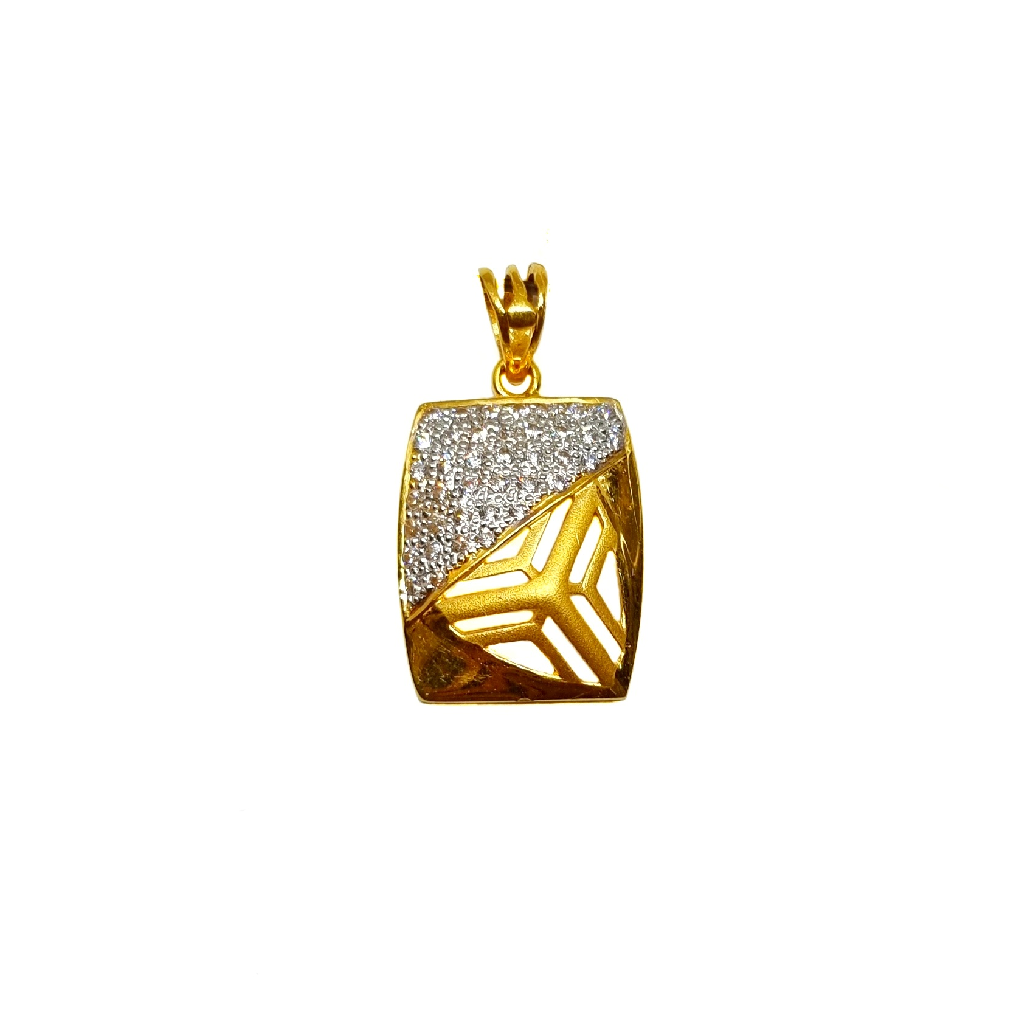 22k gold modern gents pendant mga -...