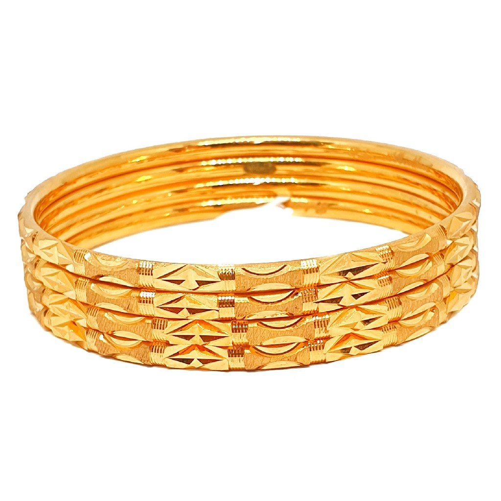 1 gram gold forming plain bangles m...