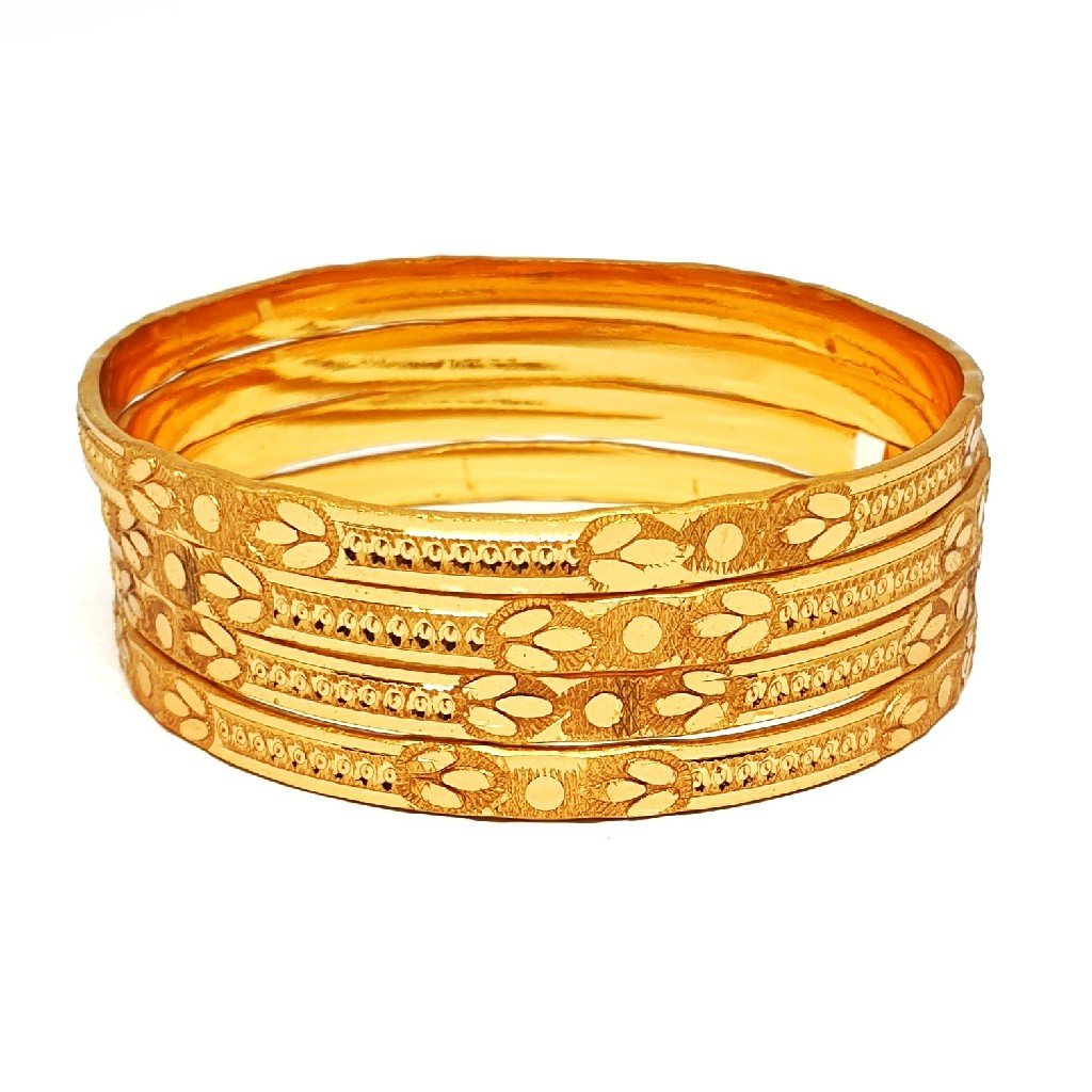 1 gram gold forming plain bangles m...