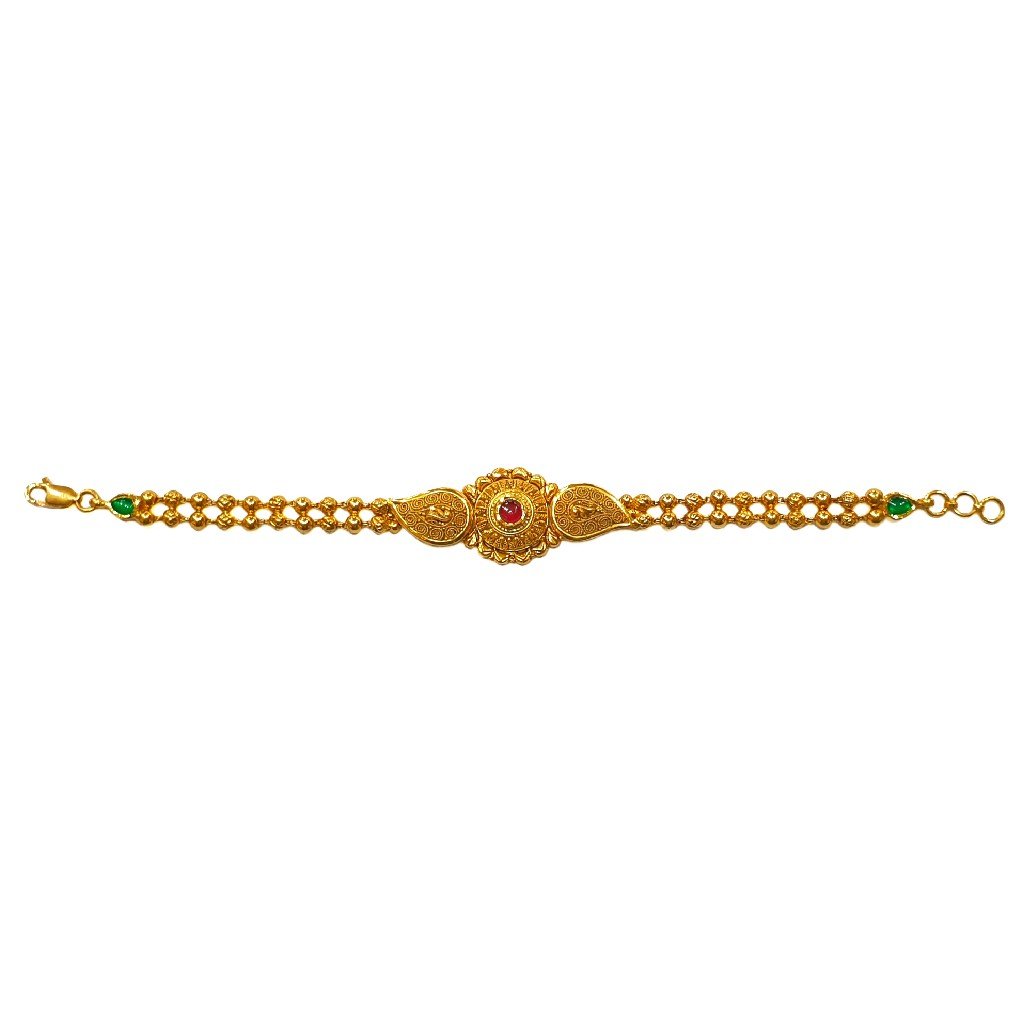 22K Gold Antique Modern Bracelet MG...