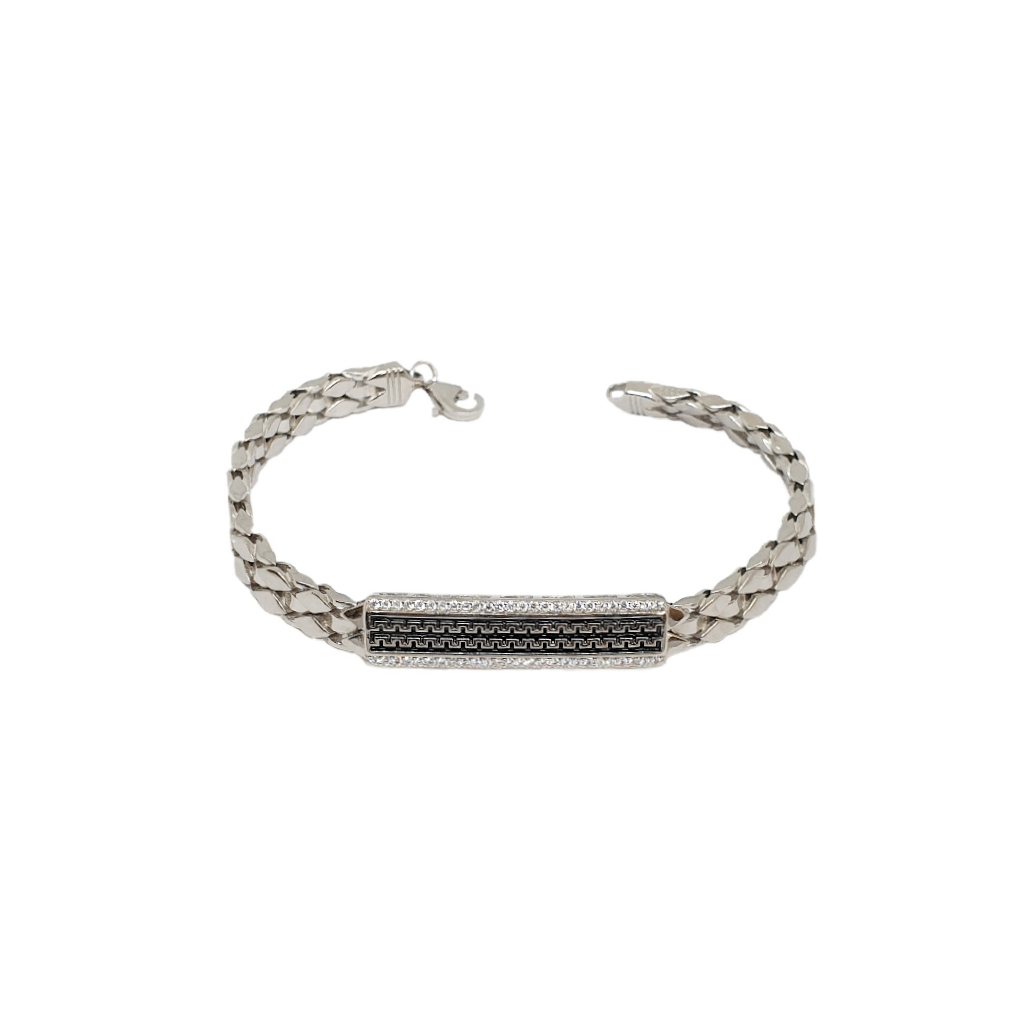 New Diamond Bracelet In 925 Sterlin...