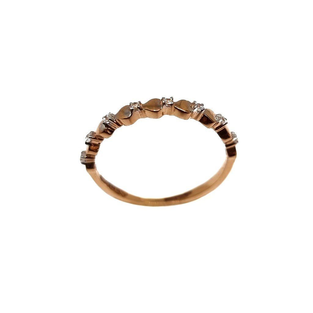 18K Rose Gold Designer Thumb Ring M...