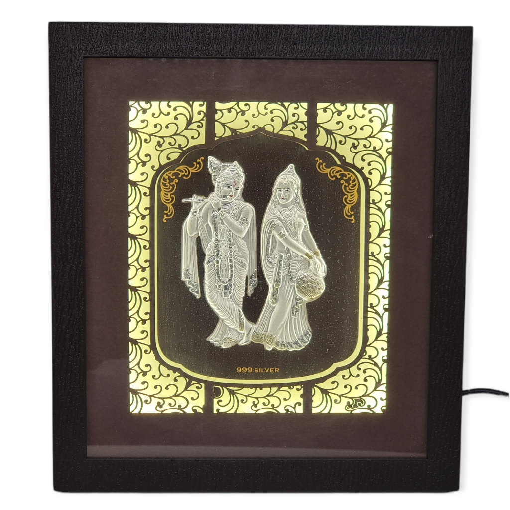 999 silver lighting radha krishna f...