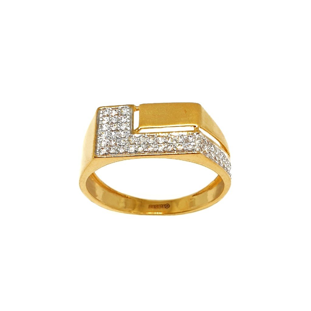 22K Gold Modern Gents Ring MGA - GRG0208