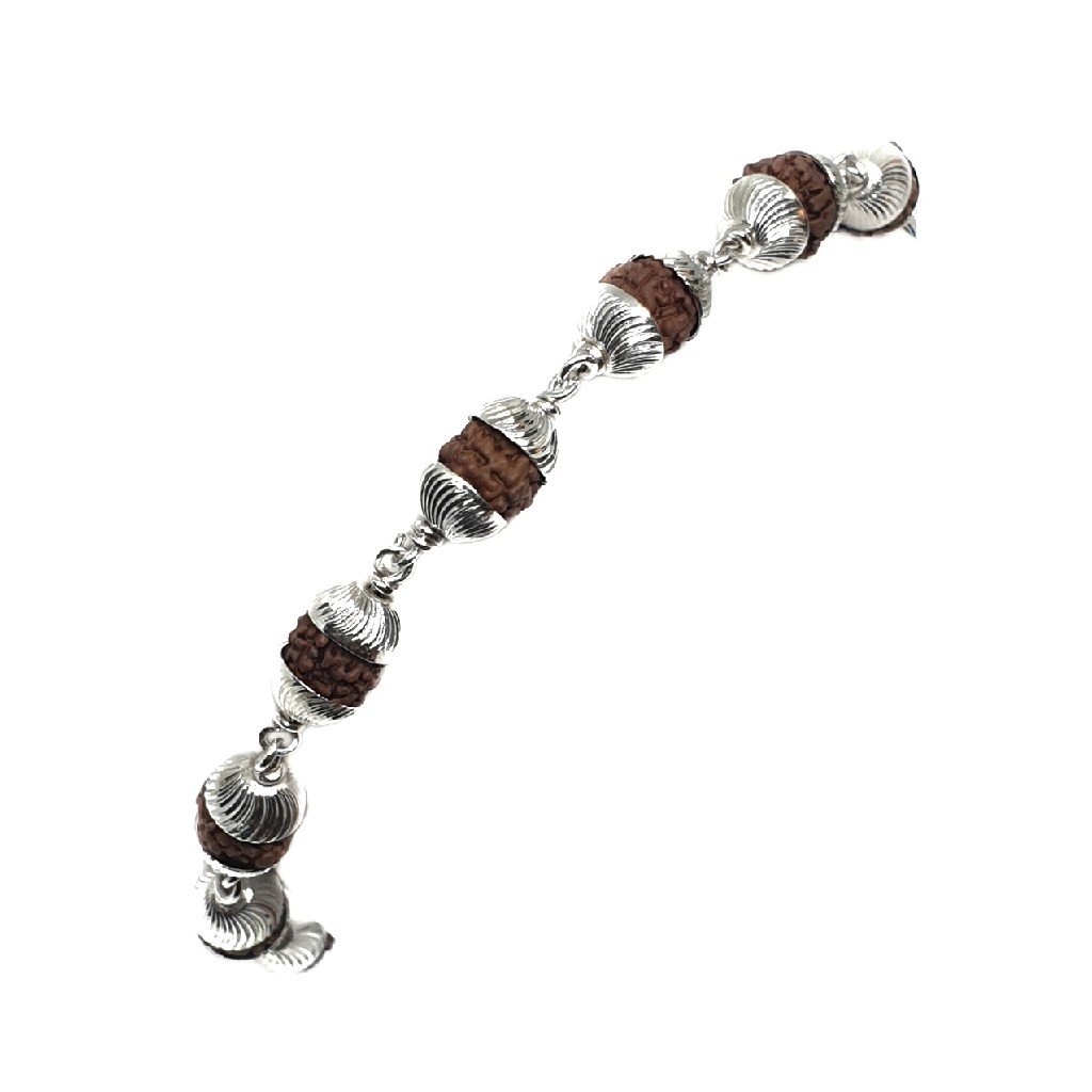 925 sterling silver rudraksha brace...