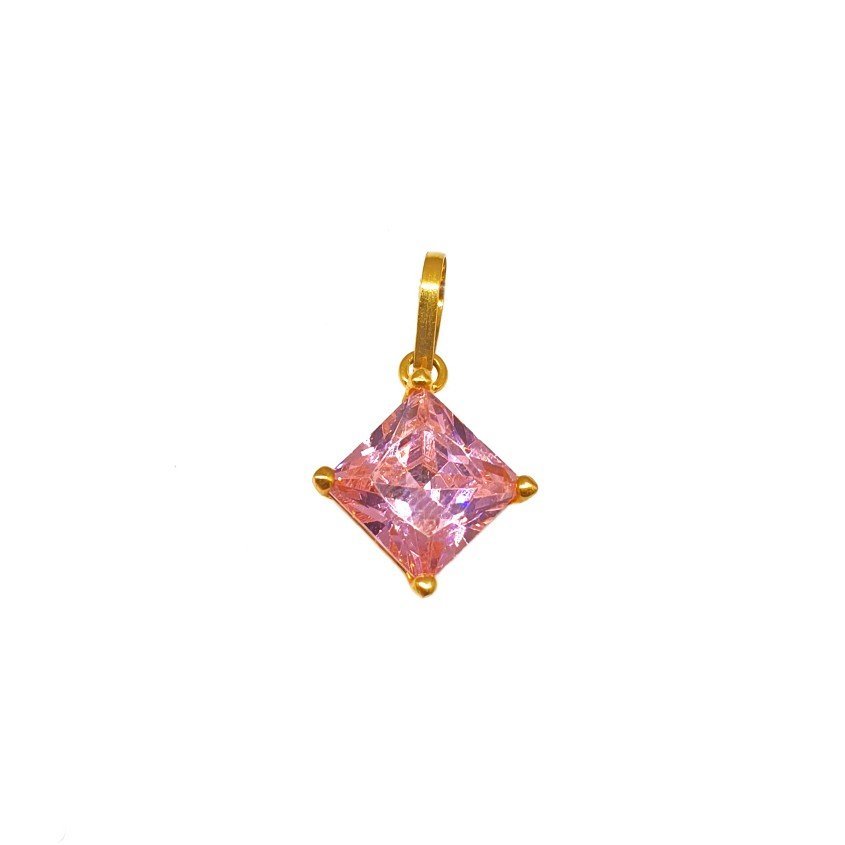 18K Gold Pink Diamond Pendant MGA - PDG0136