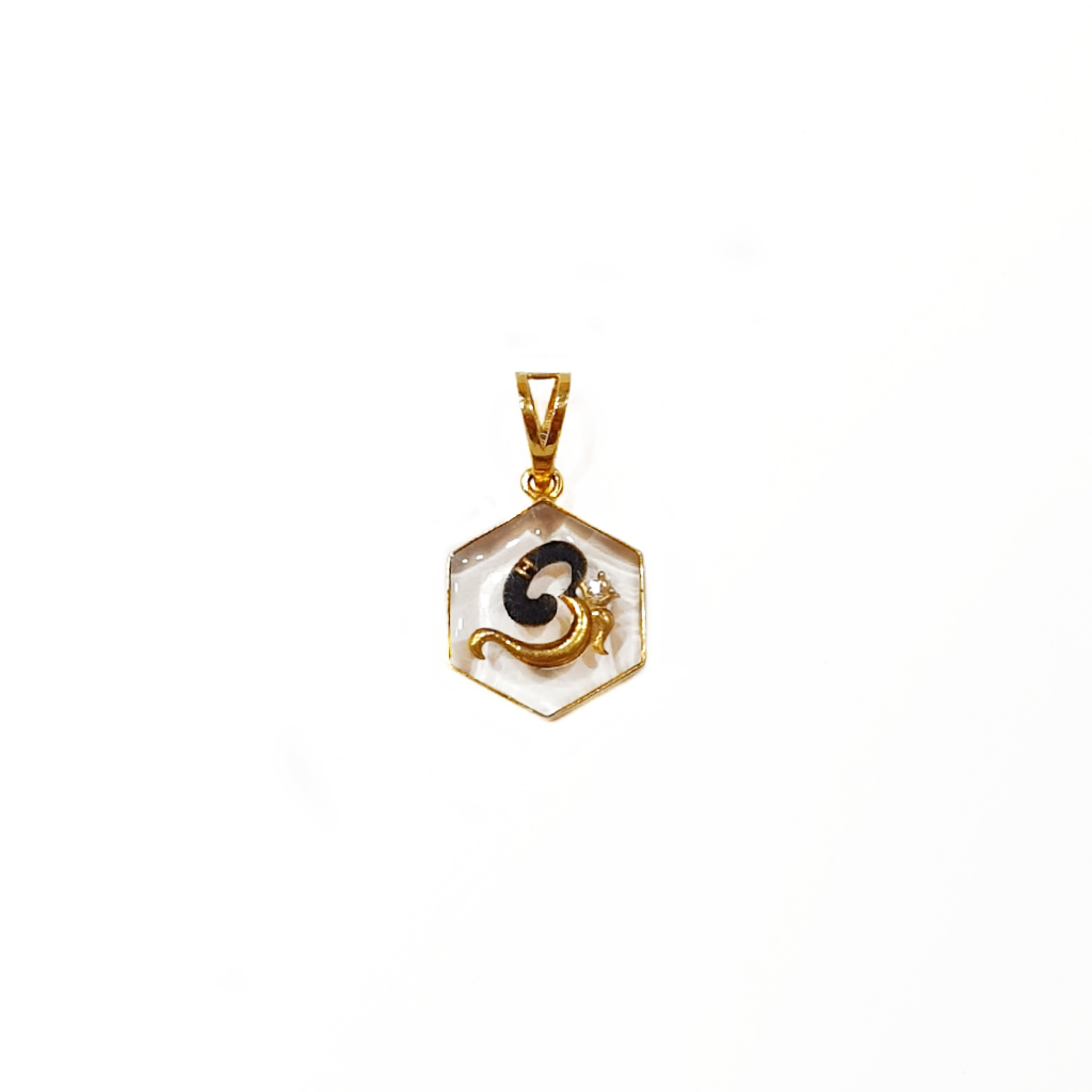 Om Pendant In 18K Gold MGA - PDG1348