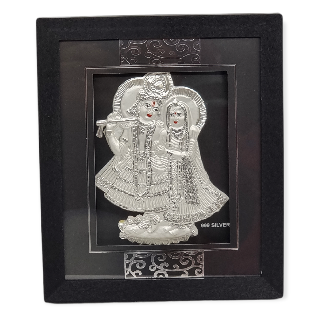 999 silver radha krishna frame (17...