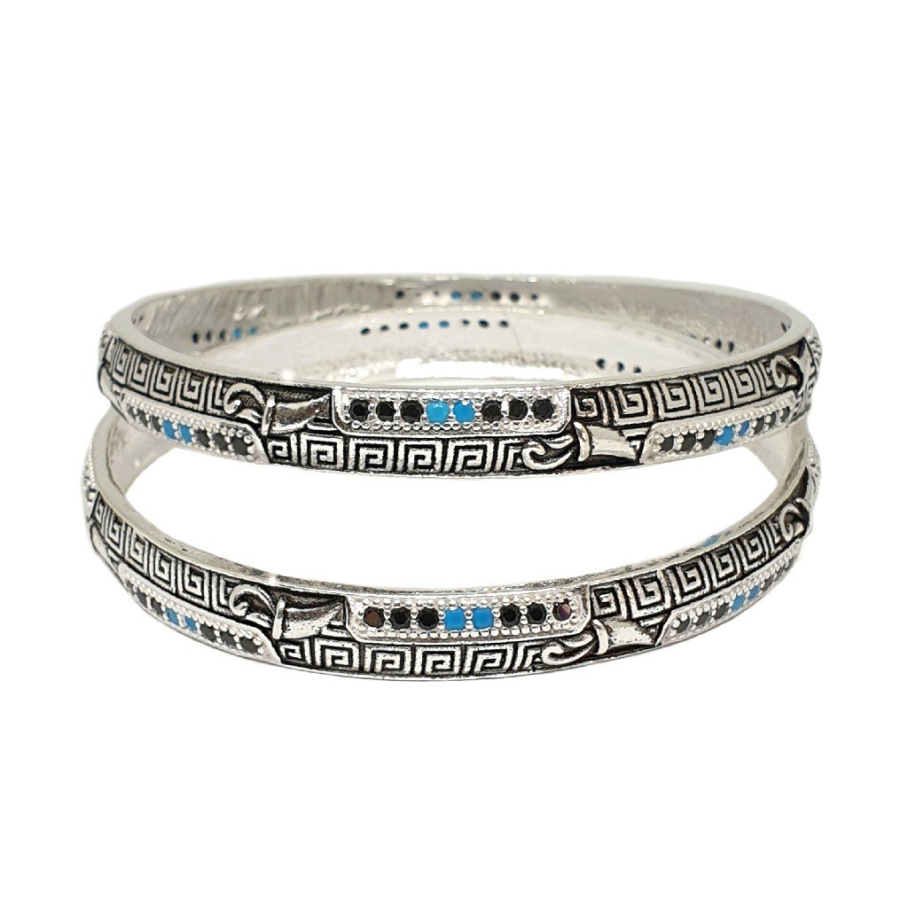 925 Sterling Silver Oxidised Kadli...