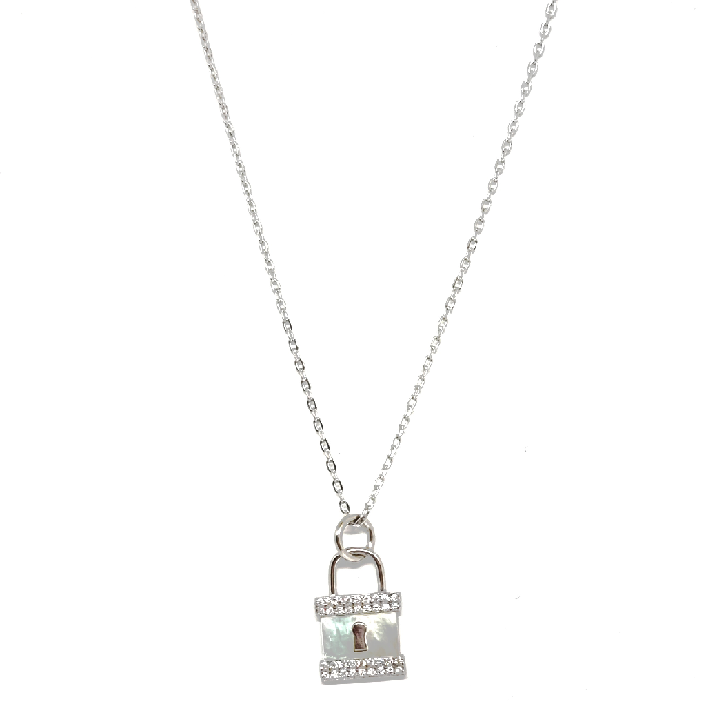 Beautiful lock pendant with chain I...