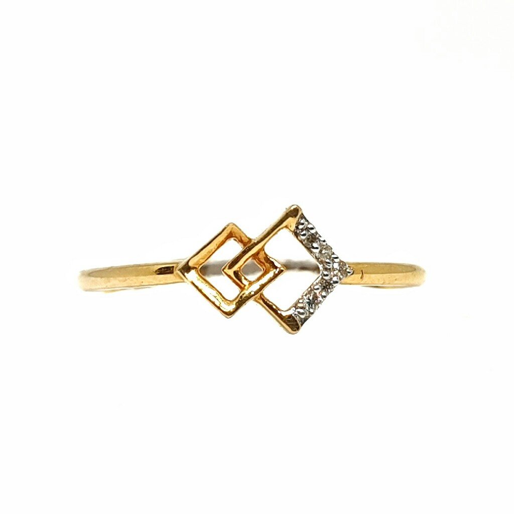 18k gold real diamond ring mga - rdr001