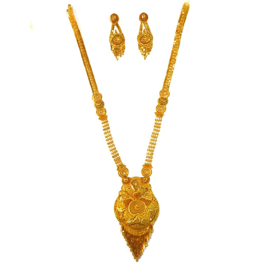 One gram gold forming necklace set...