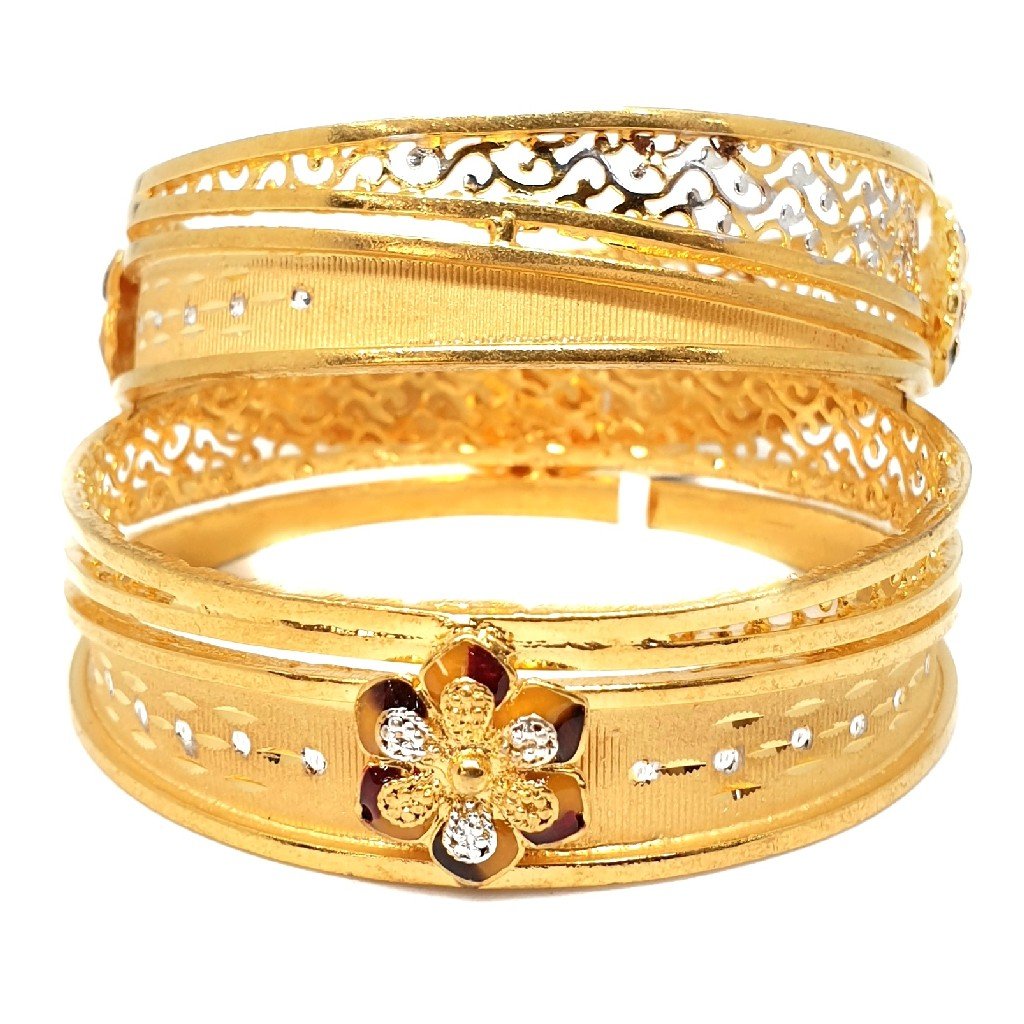 One gram gold forming bangles mga -...