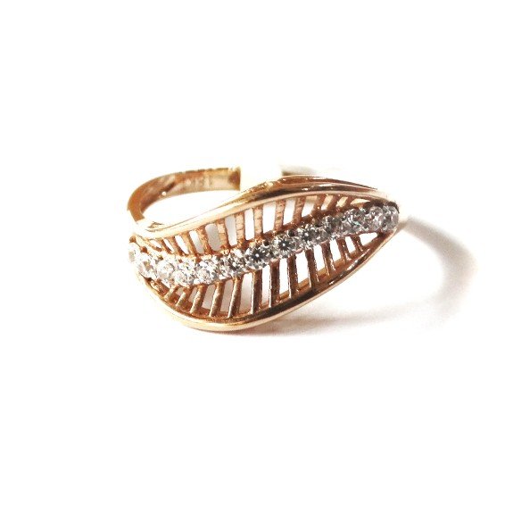 18k rose gold fancy ring mga - rgr0020