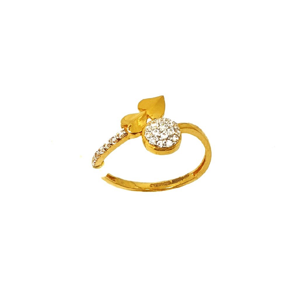 22K Gold Round Shaped Ring MGA - LR...