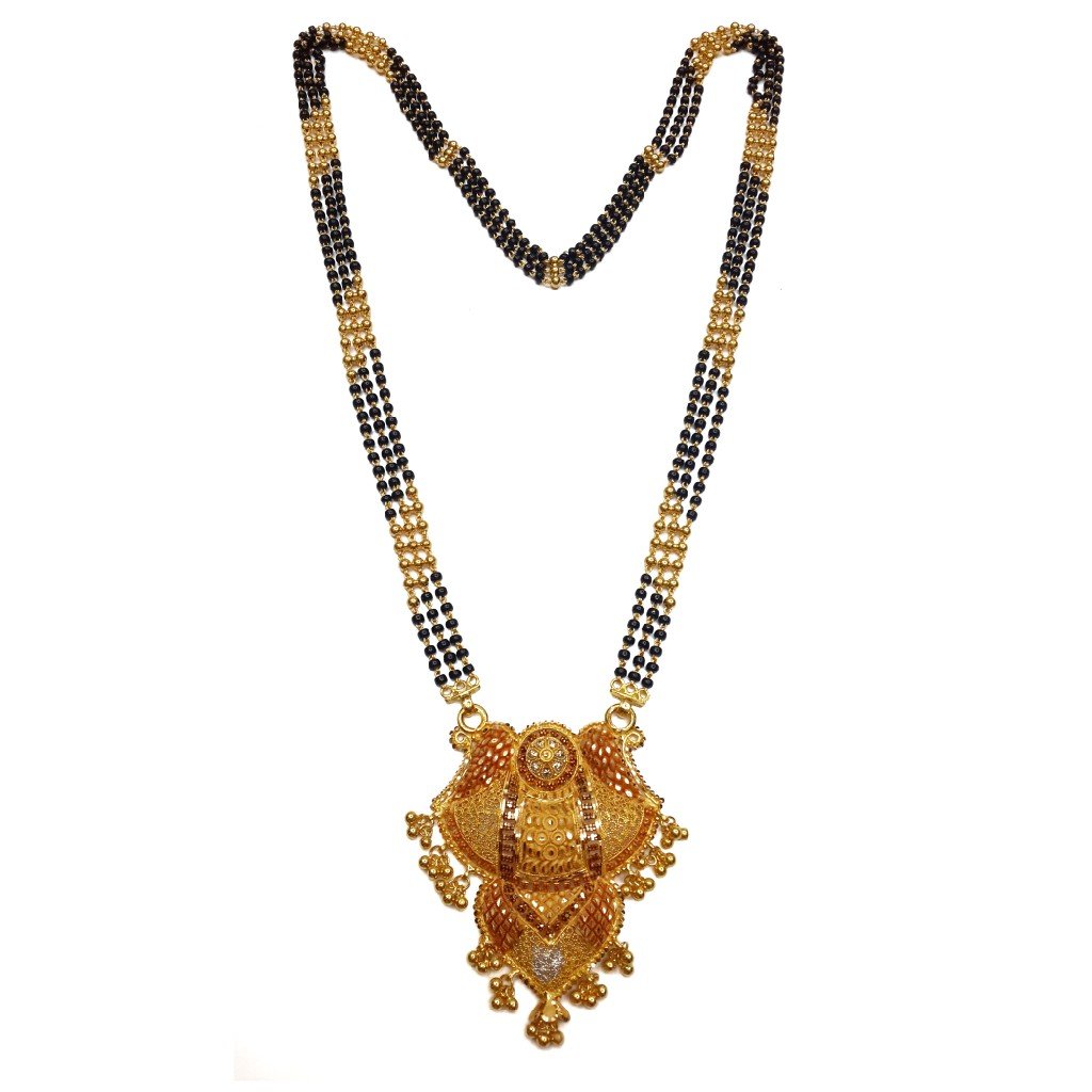 916 Gold Kalkatti Designer Mangalsu...