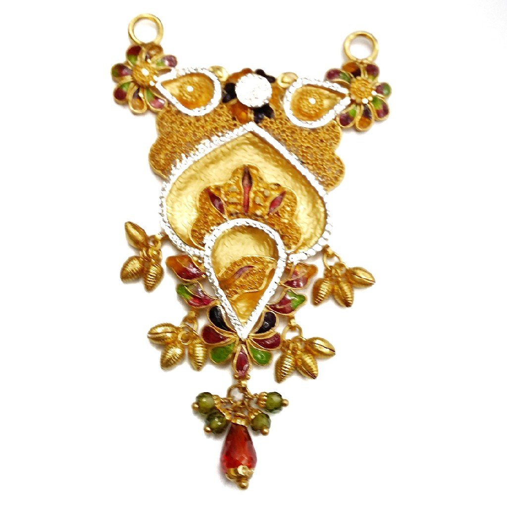 22k Gold Kalkatti Designer Mangalsu...