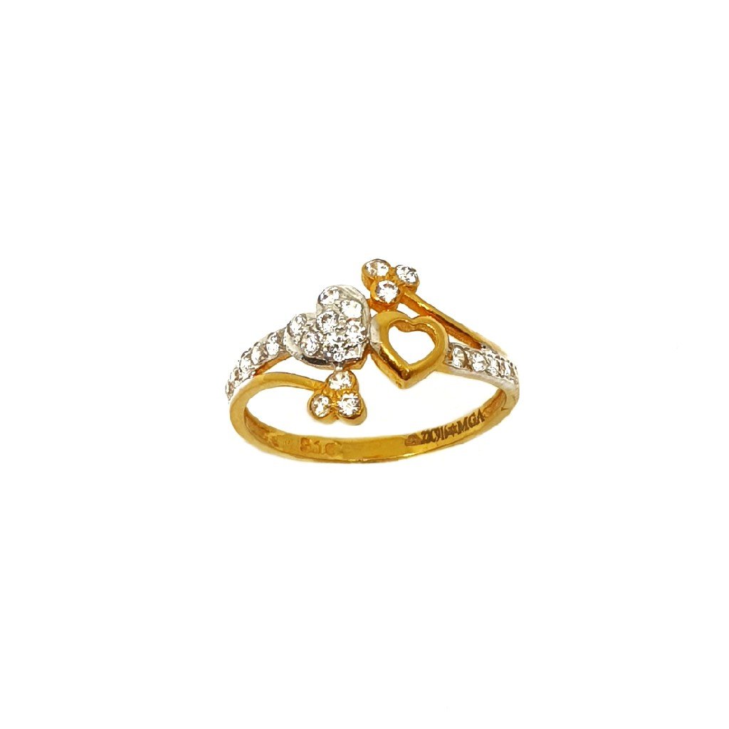 22K Gold Heart Shape Ring MGA - LRG...