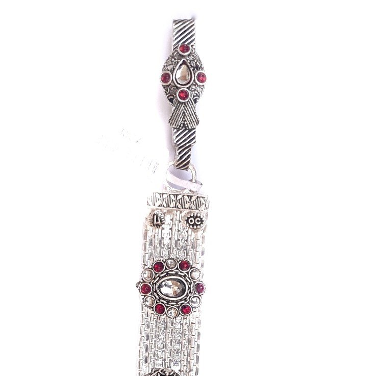 Long Meenakari Fancy Silver Juda MGA -JUS0004