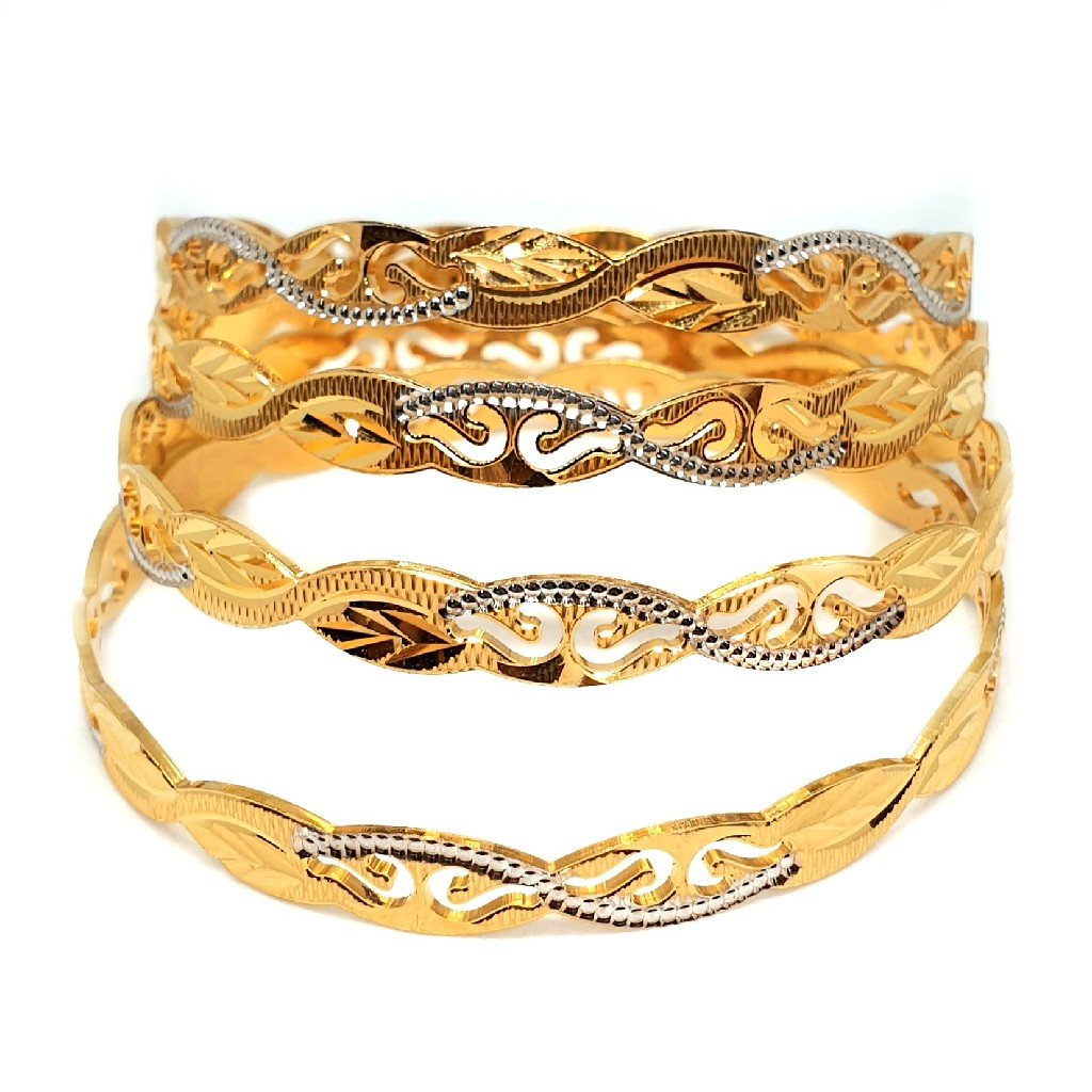 1 gram gold forming bangles mga - g...