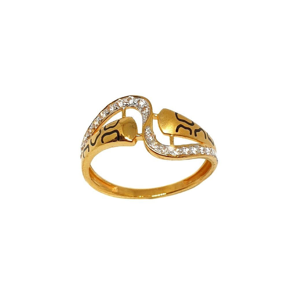 22K Gold Modern Ring MGA - LRG1091