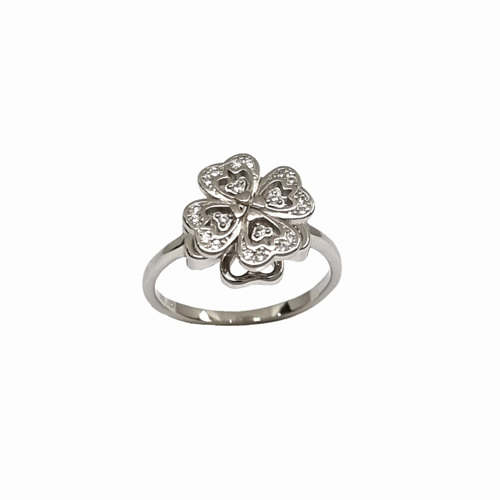 Flower Movable Ring In 925 Sterling Silver MGA - LRS4890