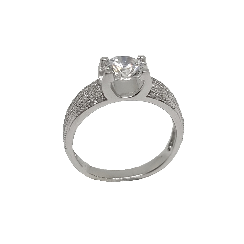 Diamond Proposal Ring In 925 Sterli...