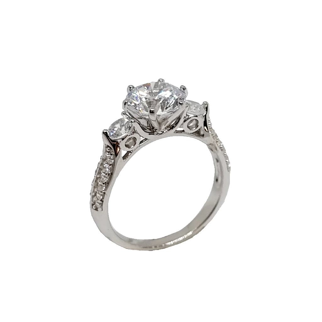 Beautiful Diamonds Proposal Ring In...