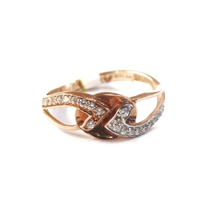 18k rose gold fancy ring mga - rgr0...