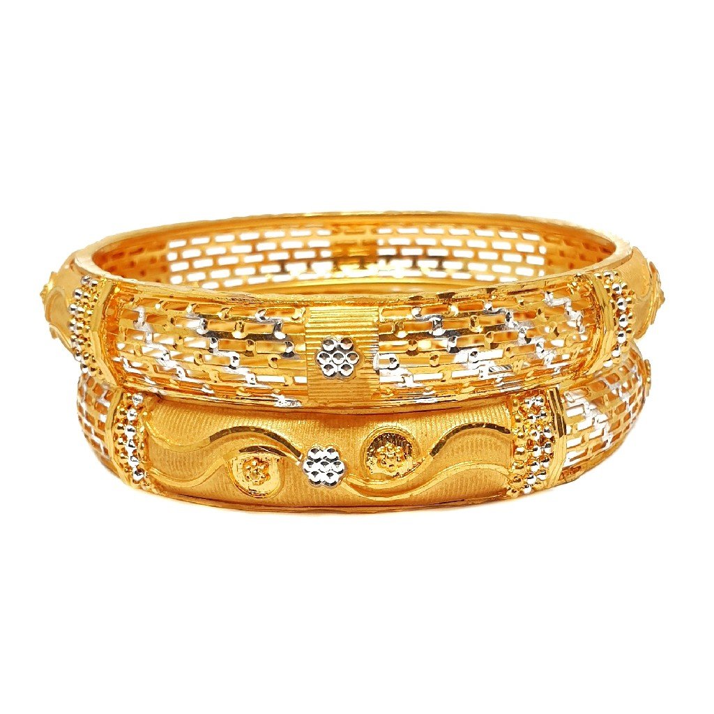 One gram gold forming patla bangles...