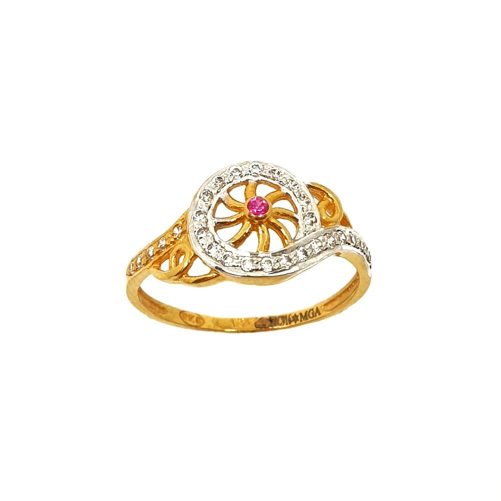 22K Gold Fancy Ring MGA - LRG0280