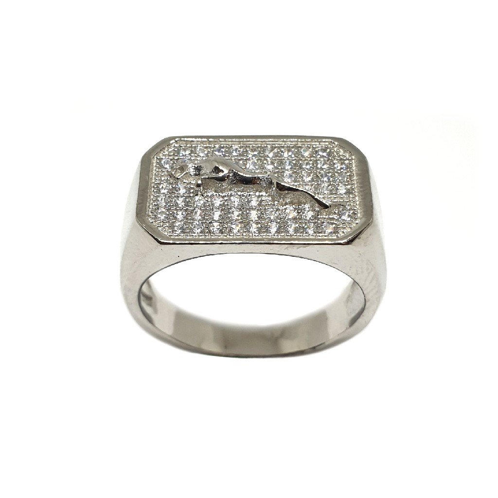 925 Sterling Silver Jaguar Ring MGA...